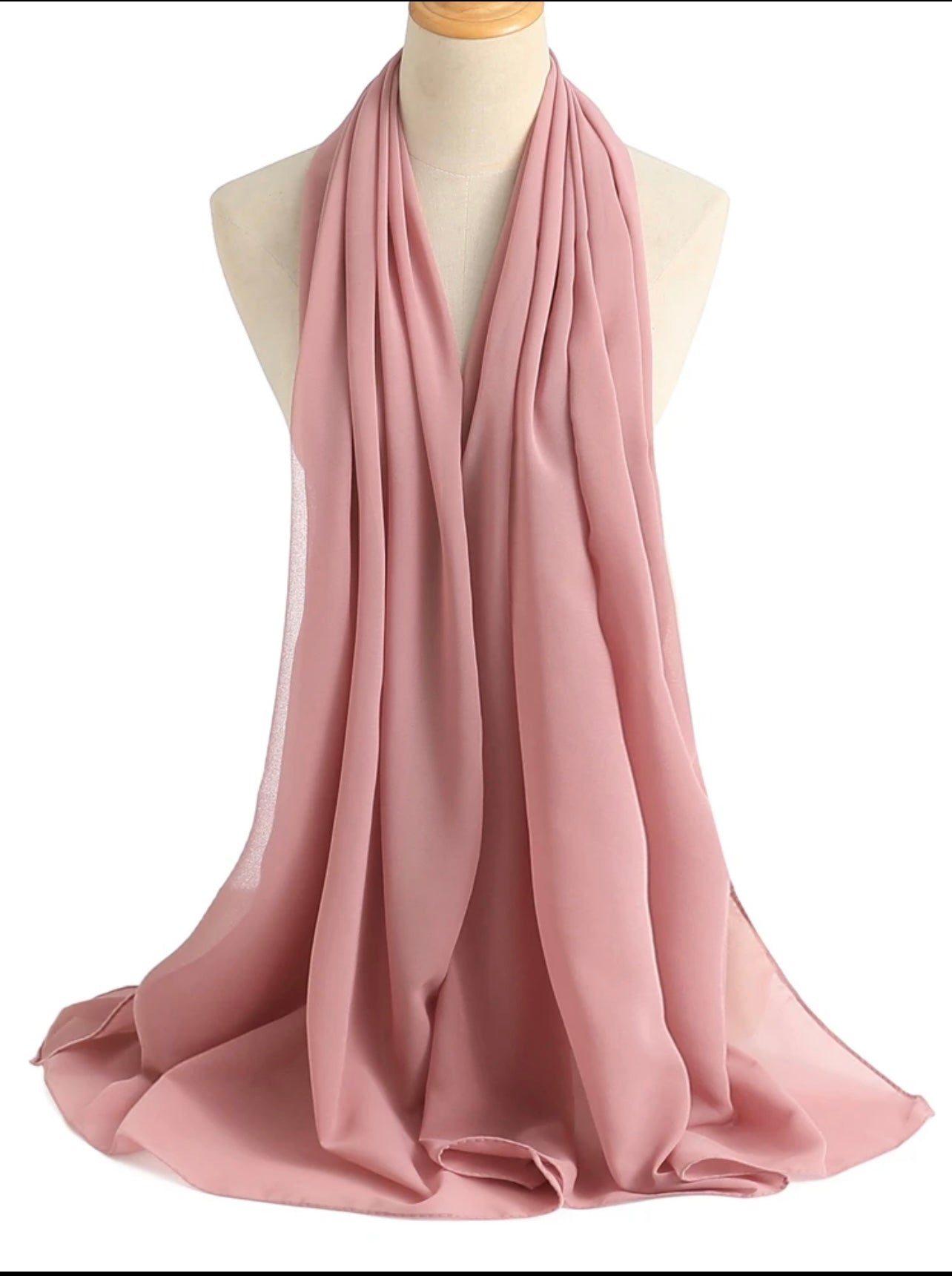 Dusty Pink | Chiffon Hijab