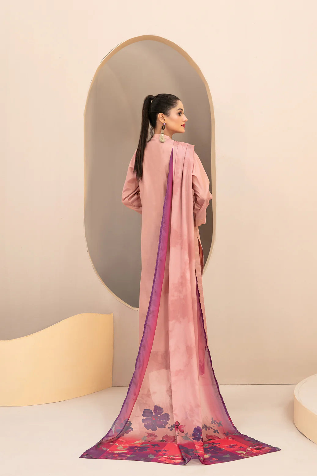 Shimmery | 3 PC Pink