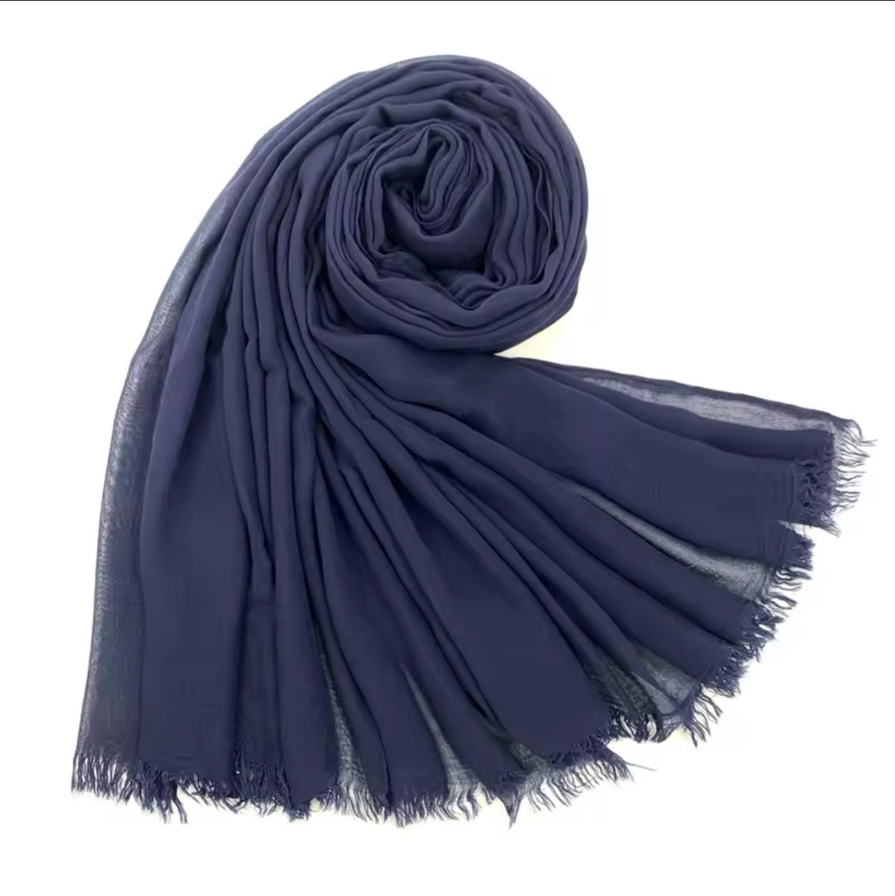 Dark Blue | Polyester Hijab