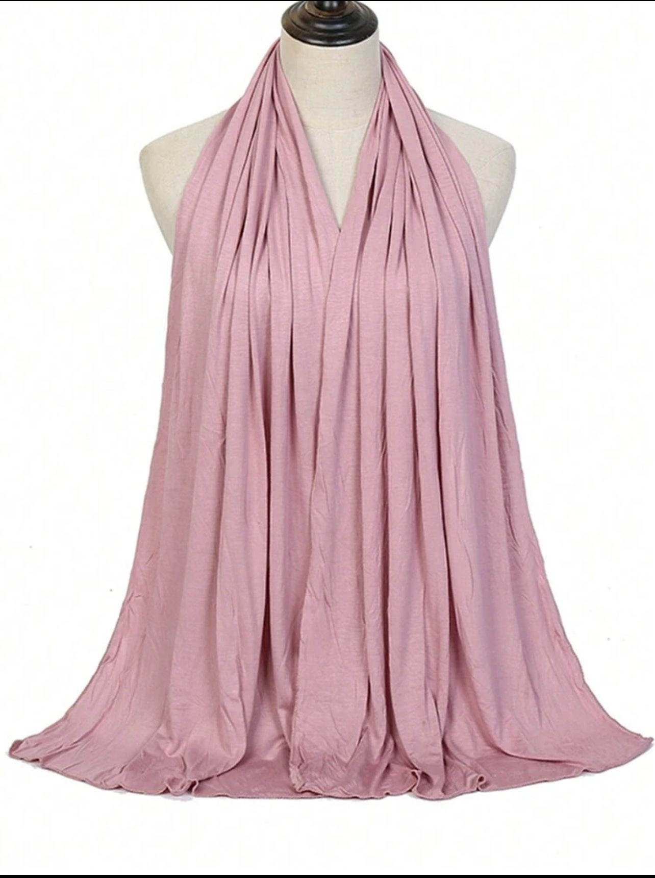 Dusty Pink | Jersey Hijab (Large)