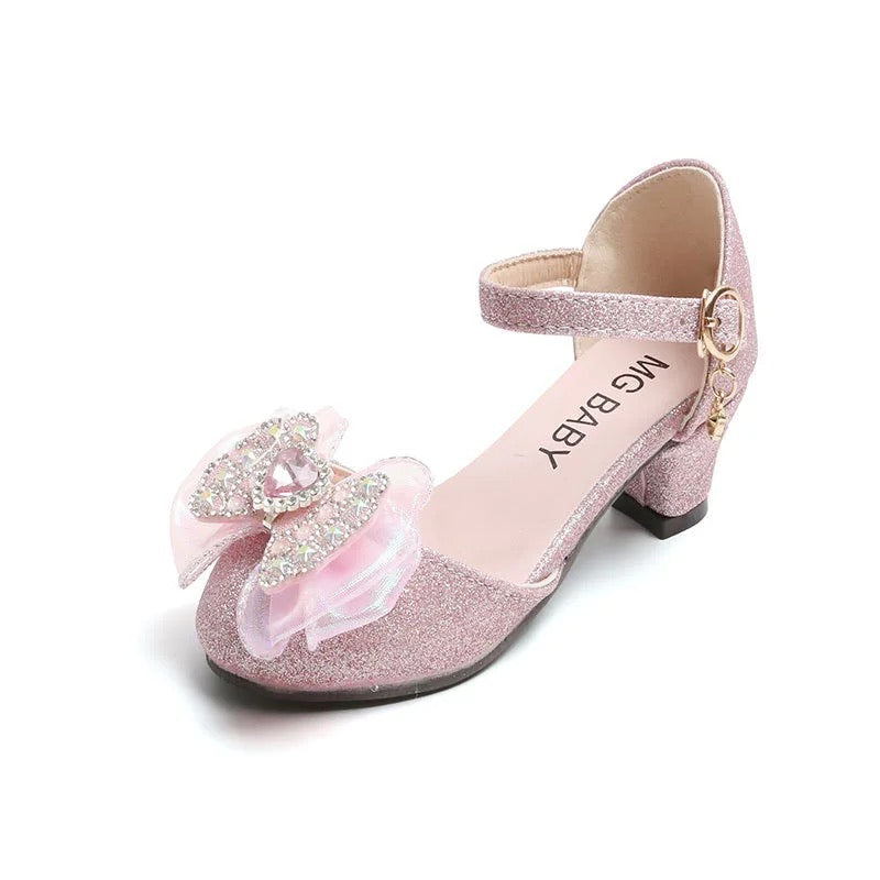 Pink Bow Shoes