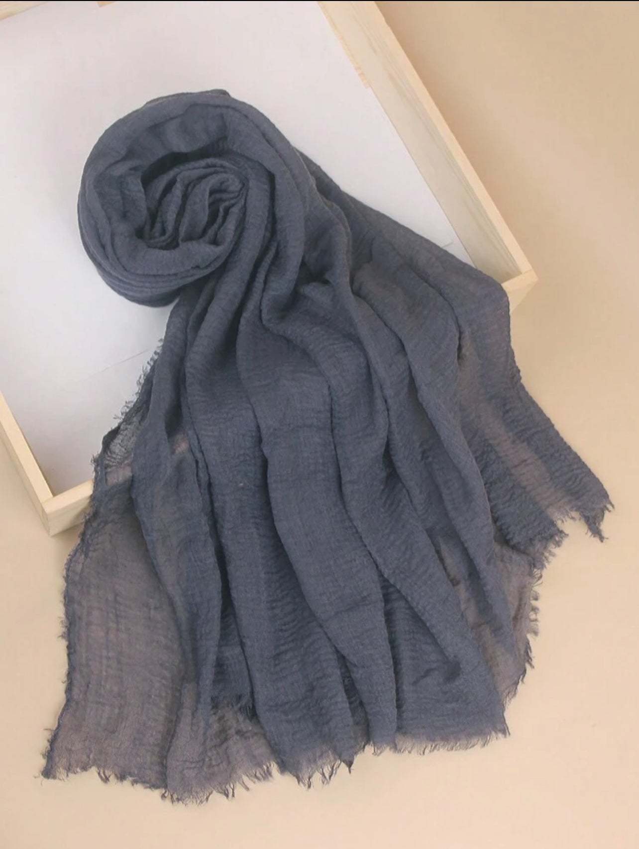 Navy Blue | Cotton Hijab