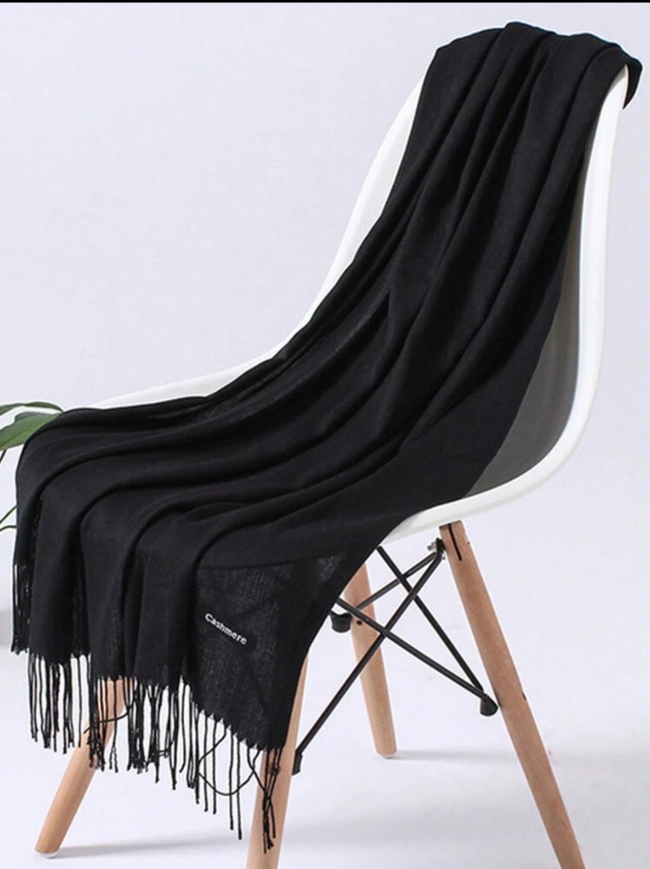 Black | Cashmere Shawl