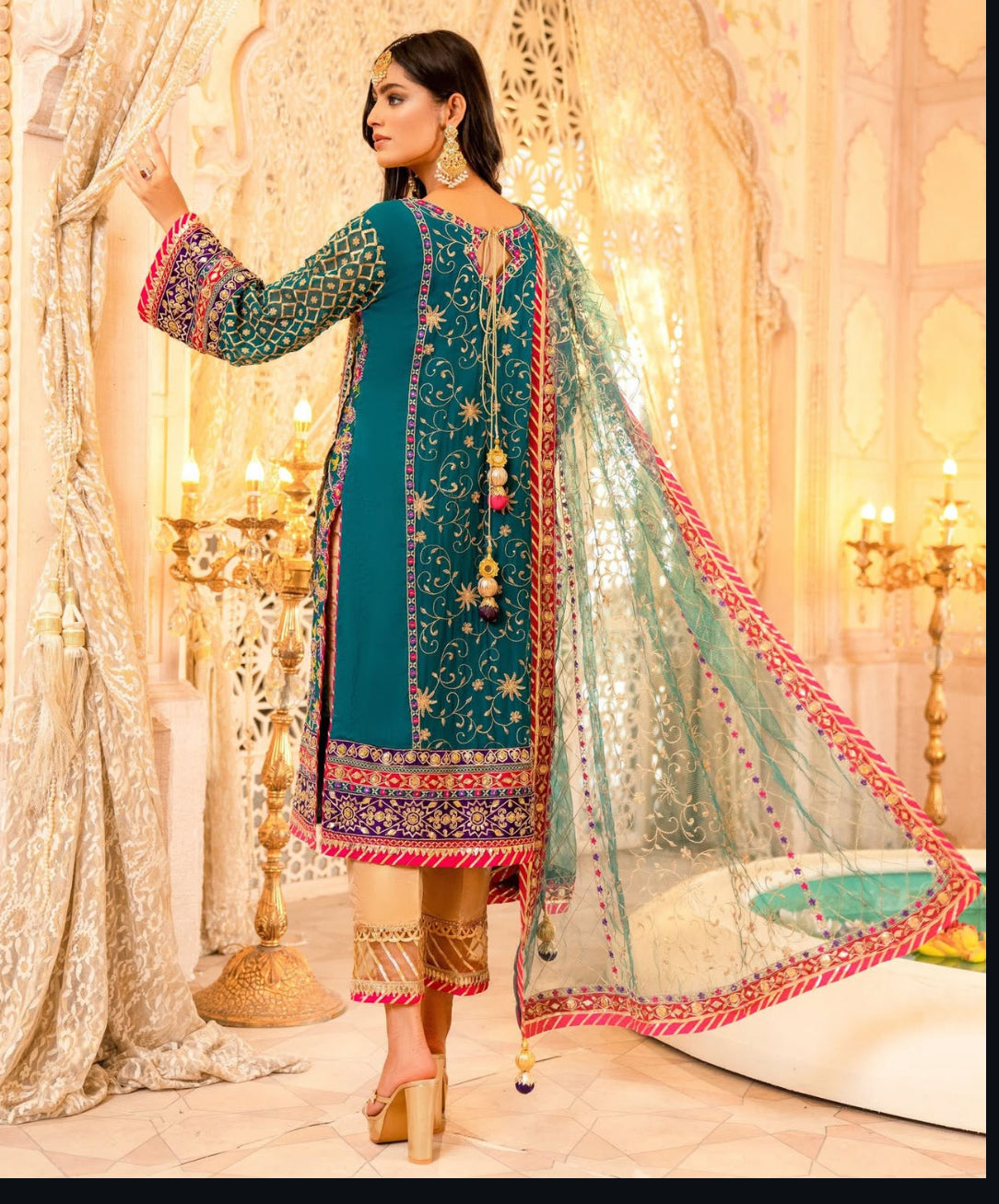Green 3 PC Suit