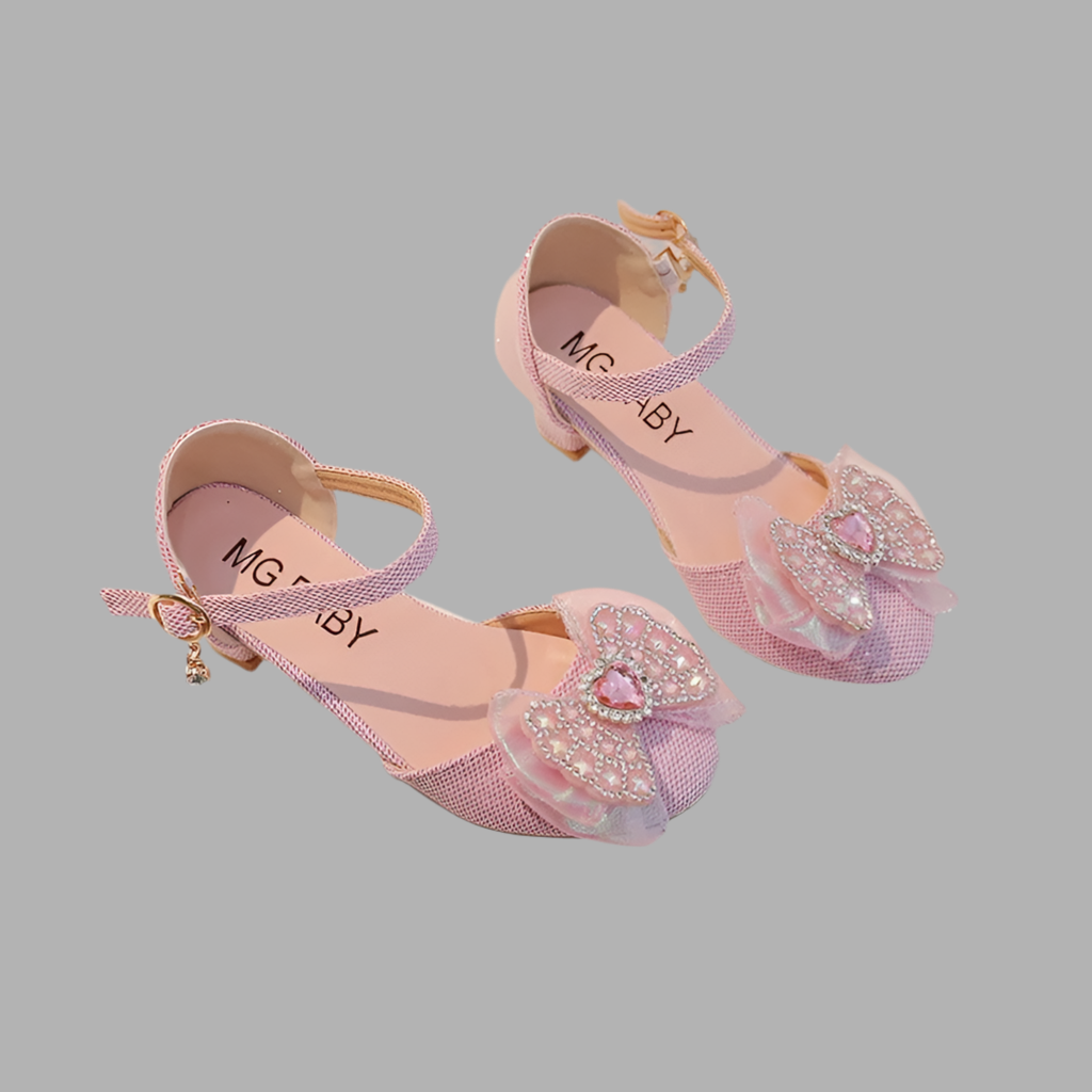 Pink Bow Shoes