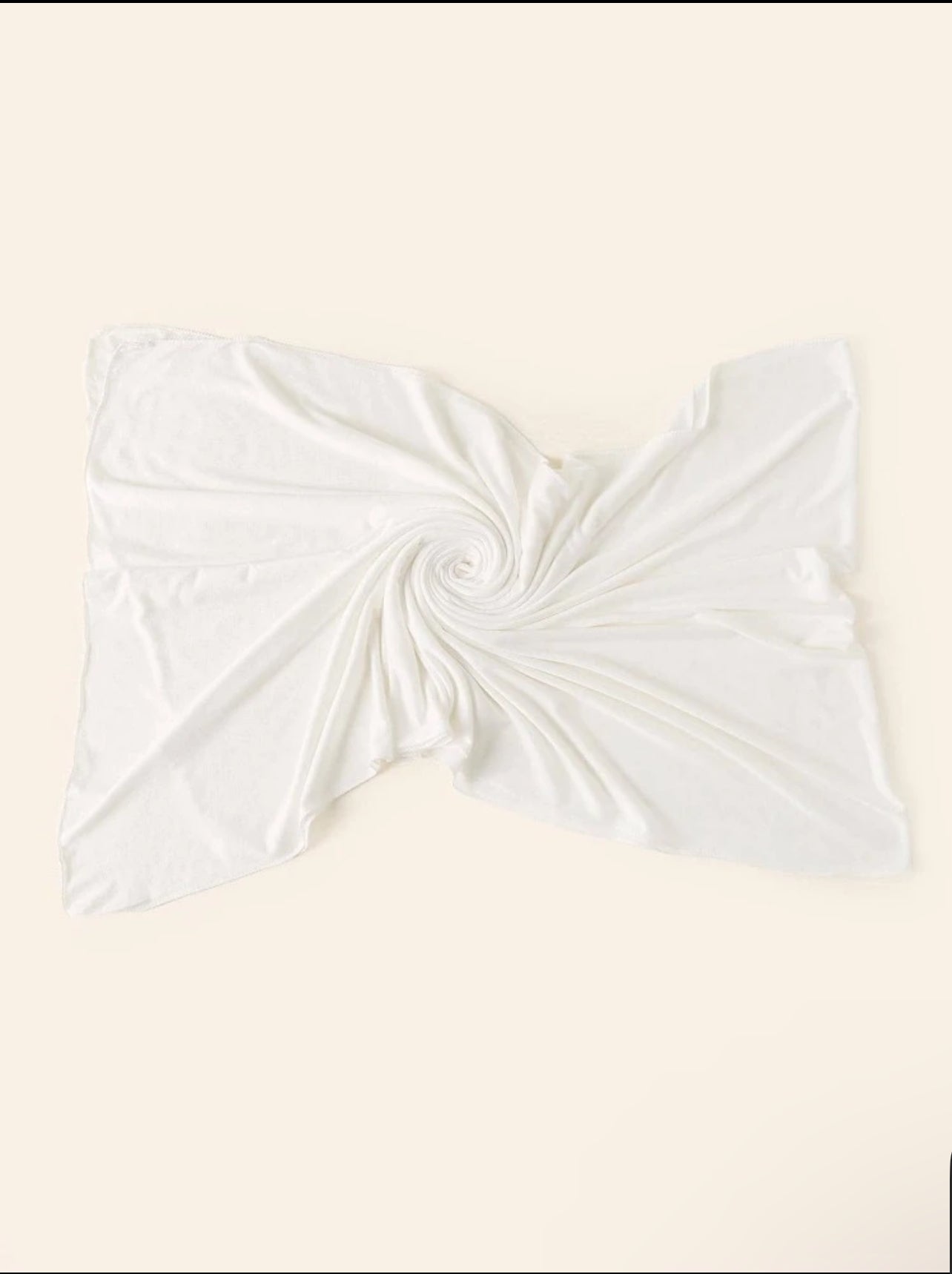 Cream | Jersey Hijab (Large)
