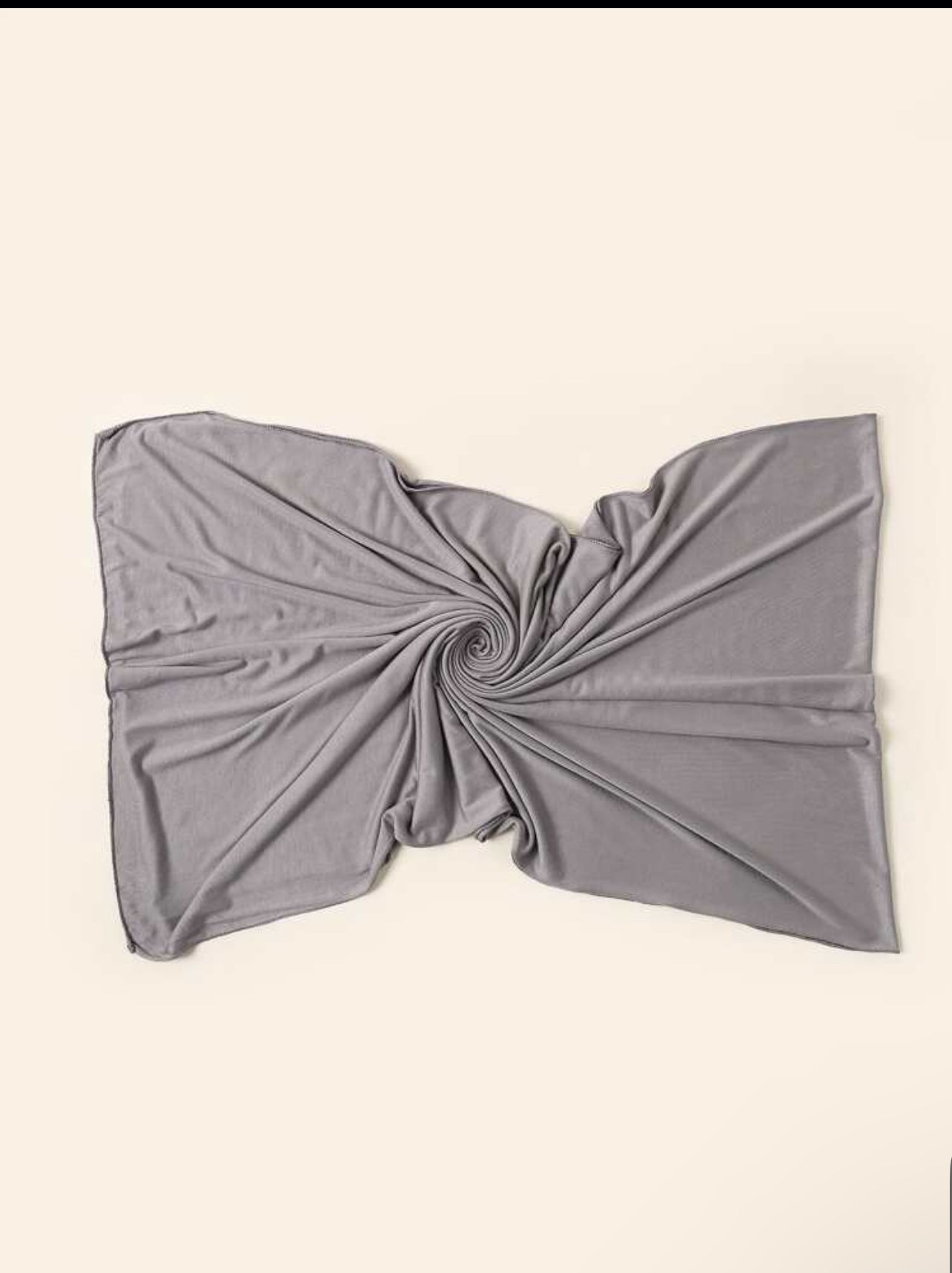 Dark Grey | Jersey Hijab (Large)