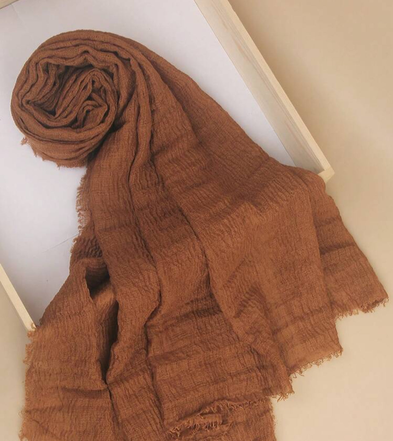 Brick | Cotton Hijab