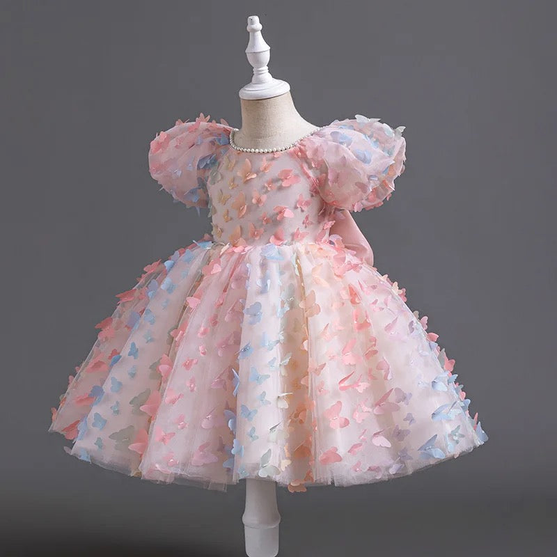 Colourful Butterfly Dress