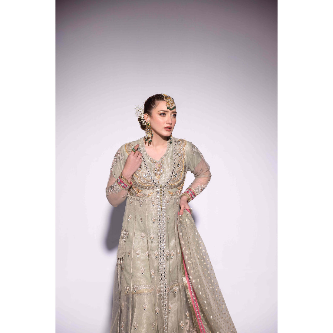 3 piece maxi dress