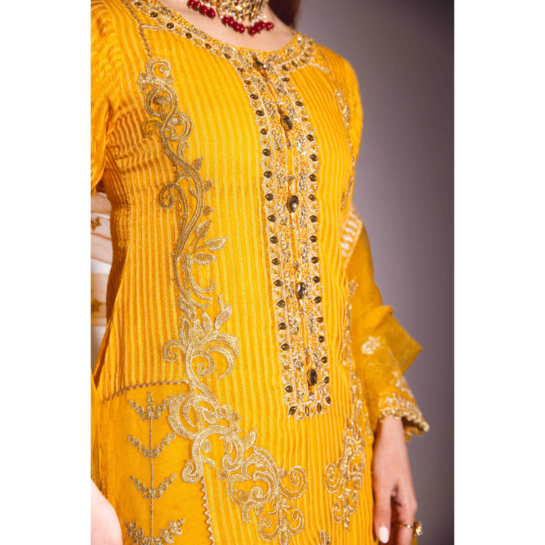 3 piece sharara suit
