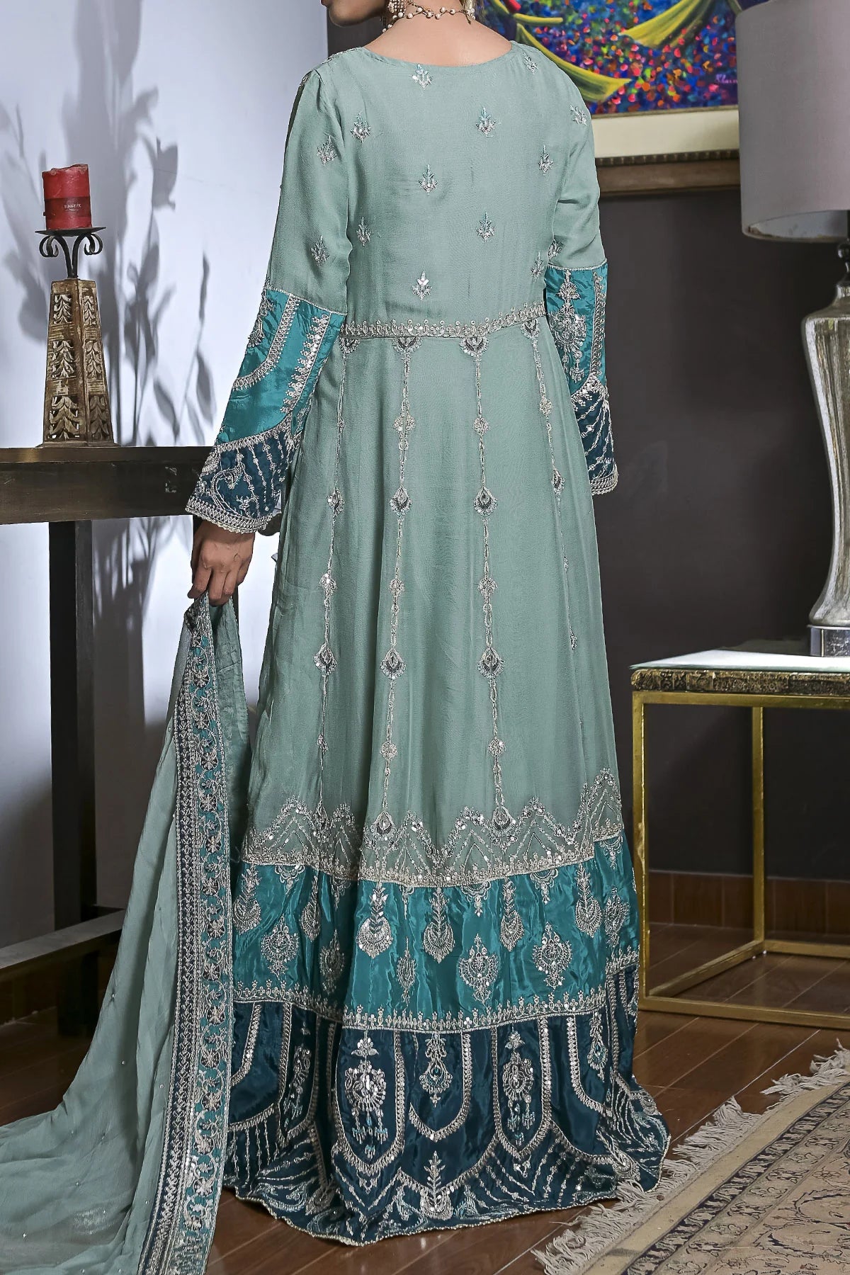 Maxi Dress - 3 Piece suit