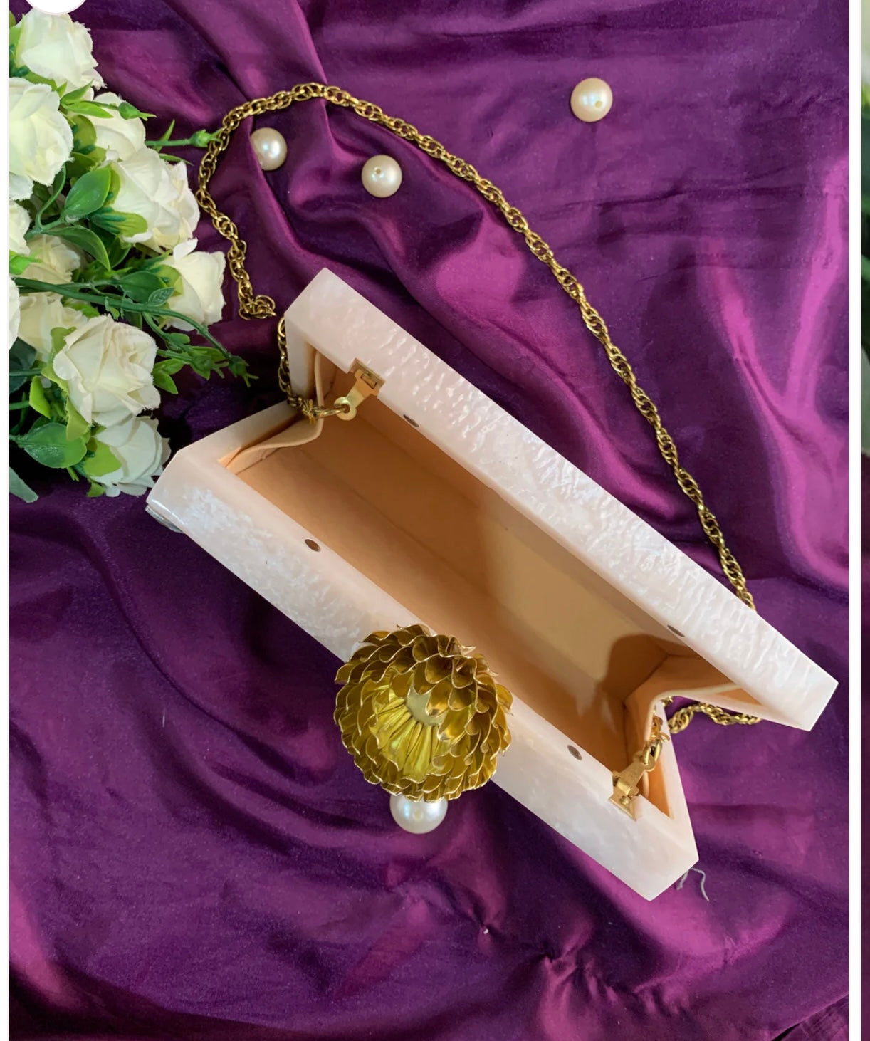 Resin Clutch Bag