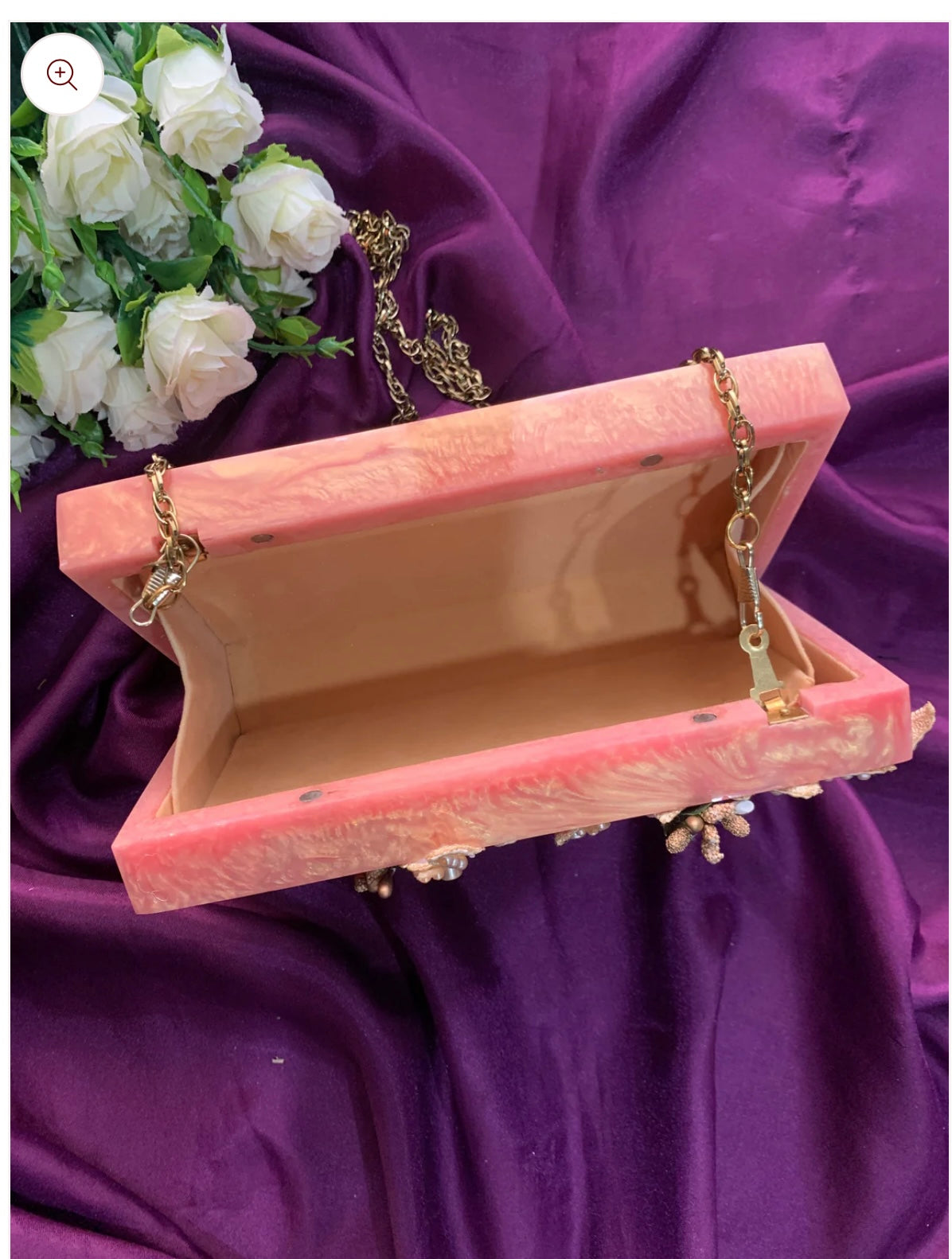 Resin Clutch Bag