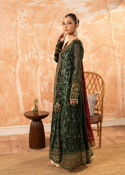 Green Angrakha | 3 PC