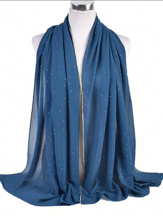 Zinc Rhinestone Hijab