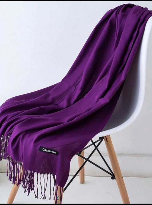 Violet | Cashmere Shawl