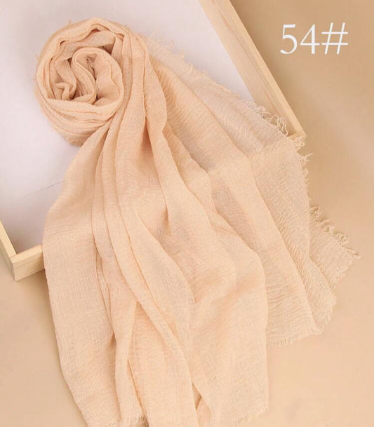 Cream | Cotton Hijab