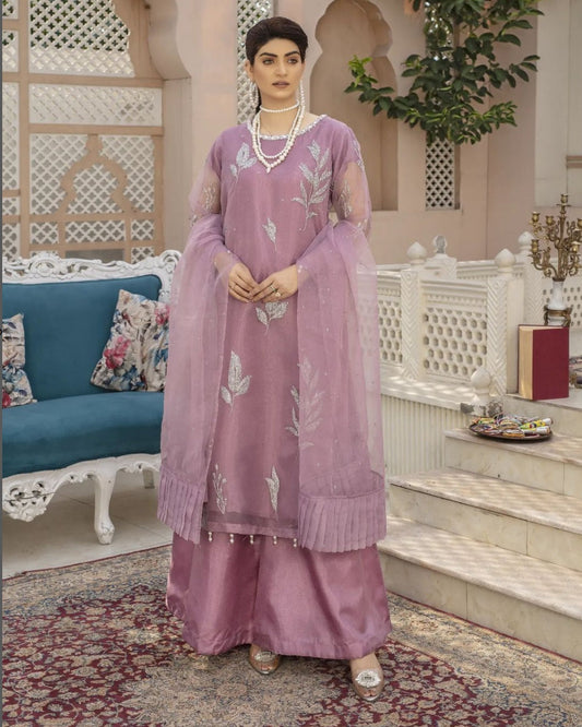 Lilac Organza | 3 PC