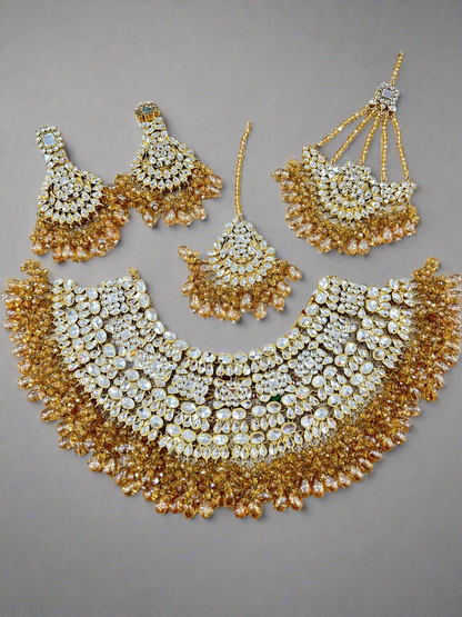 Gold Kundan Set