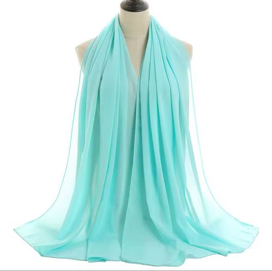 Blue | Chiffon Hijab