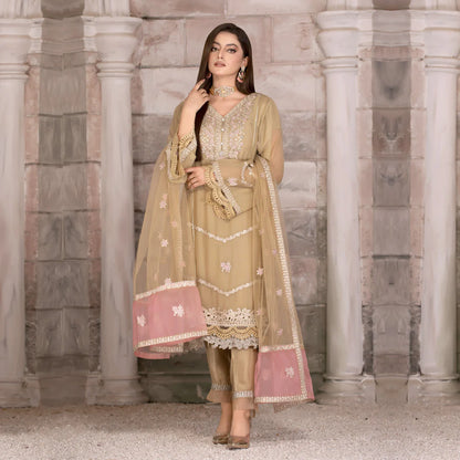 Embroidered Chiffon | 3 PC