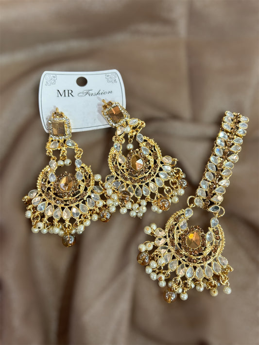 Earrings | Teeka Set