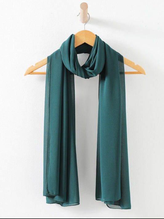 Teal Blue | Chiffon Hijab