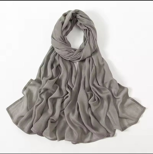 Grey | Modal Hijab