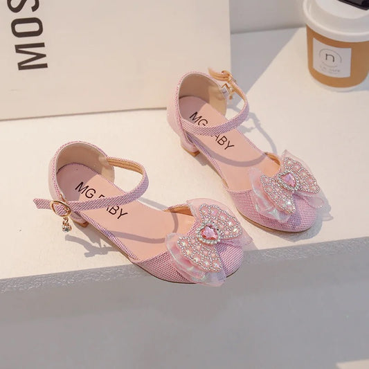 Pink Bow Shoes