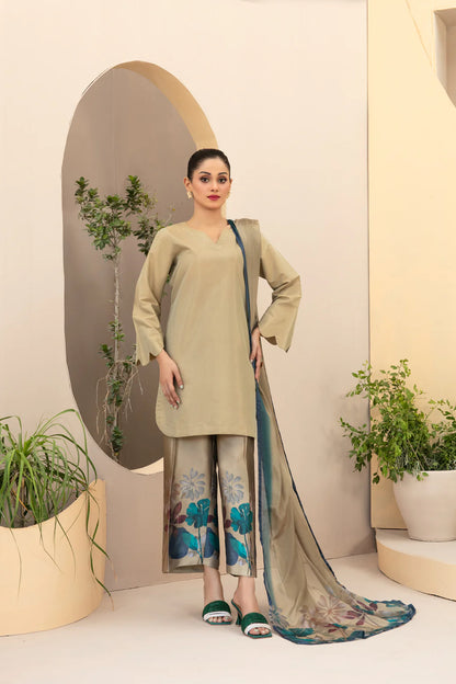 Shimmery | 3 PC Beige