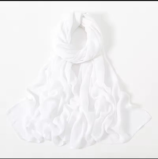 White | Modal Hijab