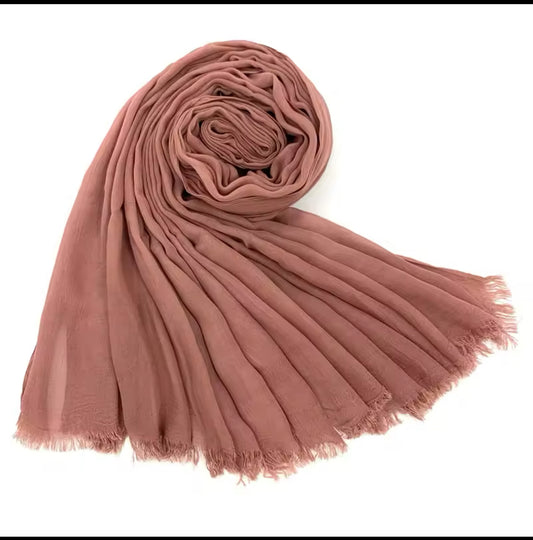 Pink | Polyester Hijab