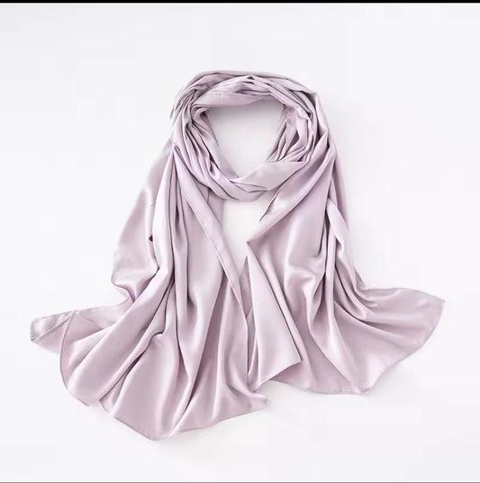 Light Mauve | Satin Hijab