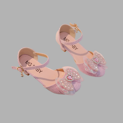 Pink Bow Shoes