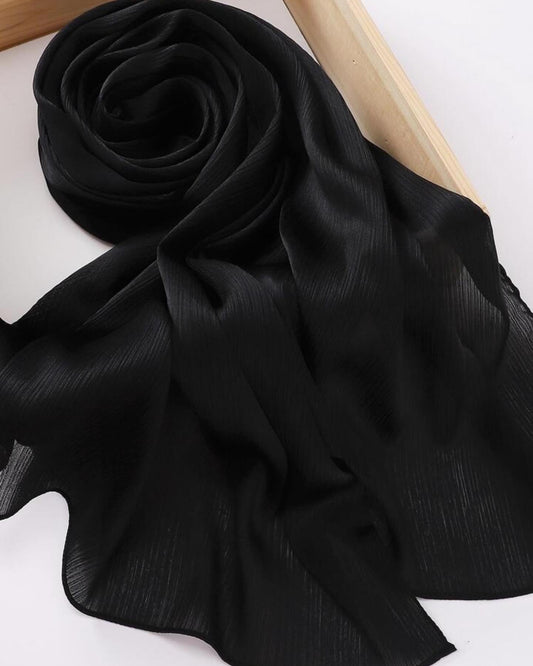 Crinkle Satin Hijab