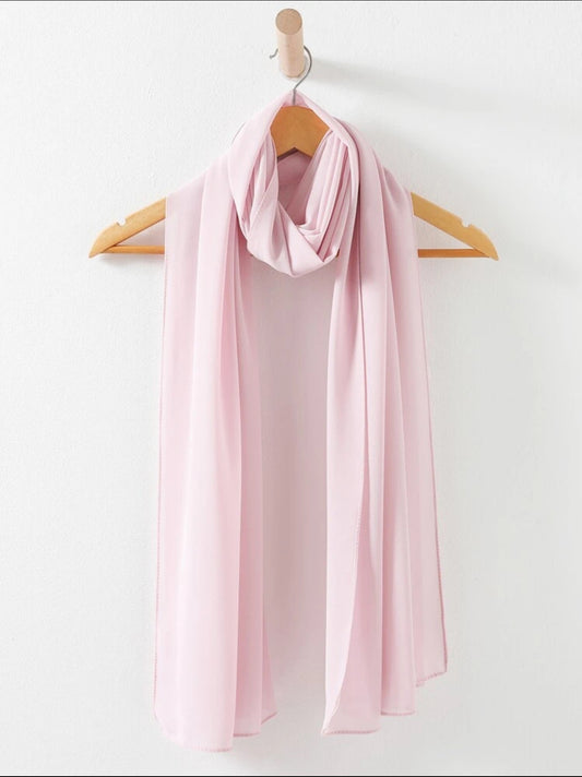 Baby Pink | Chiffon Hijab