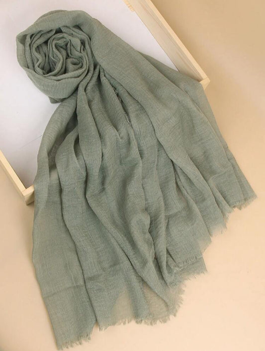 Army Green | Cotton Hijab