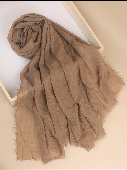 Mocha Brown | Cotton Hijab