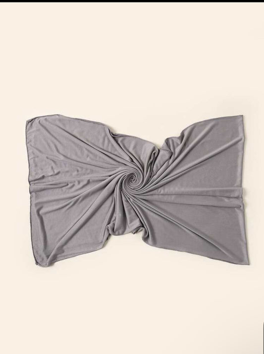 Dark Grey | Jersey Hijab (Large)