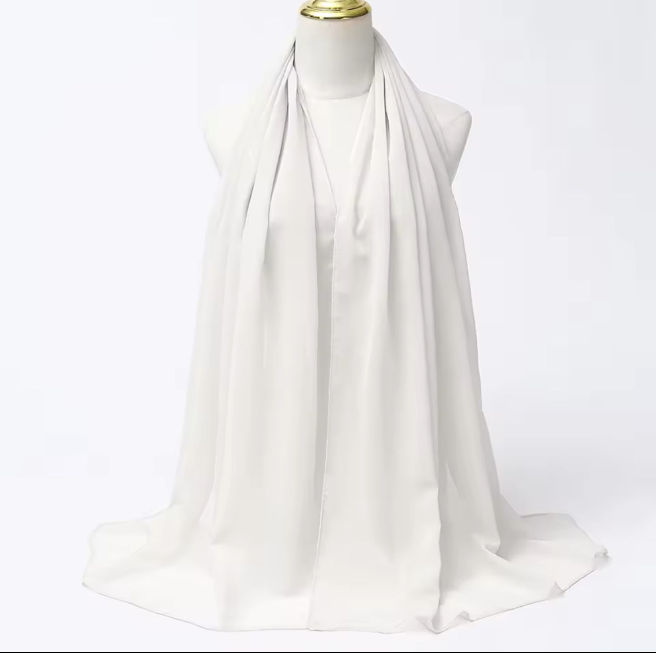 Off White | Chiffon Hijab