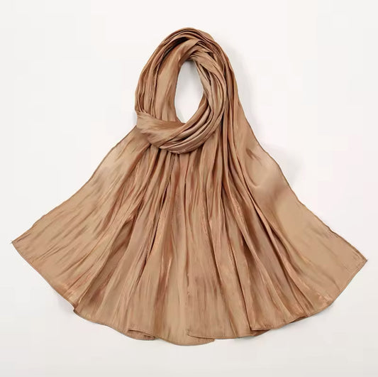 Camel | Satin Chiffon Hijab