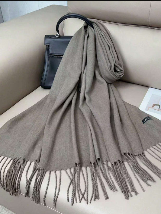 Light Grey | Cashmere Shawl