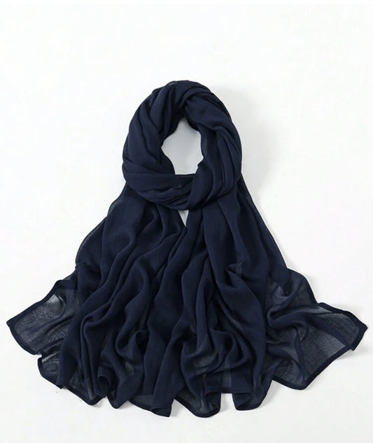 Navy Blue | Modal Hijab