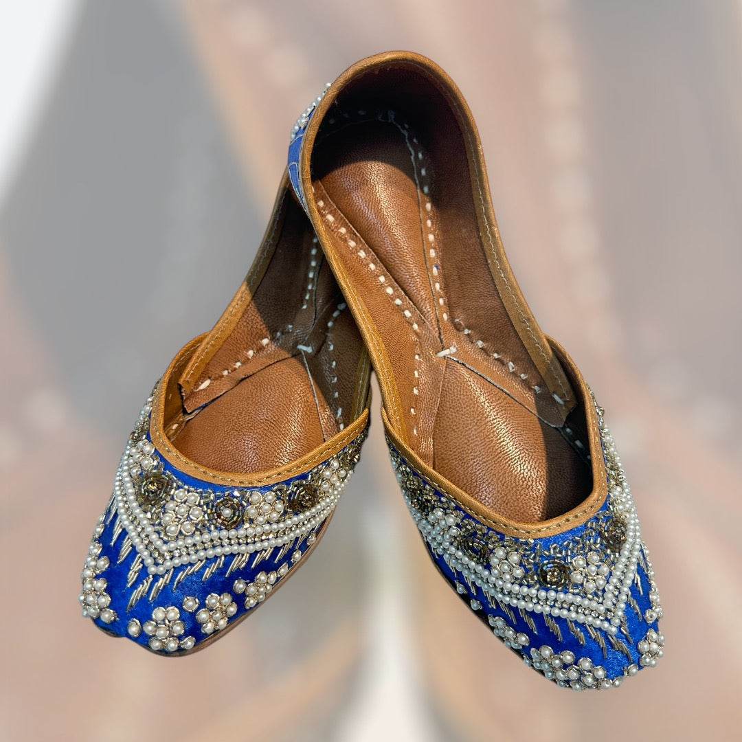 Punjabi Jutti - Royal Blue