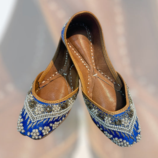 Punjabi Jutti - Royal Blue
