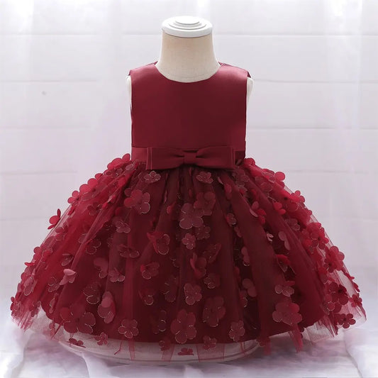 Red Flower Dress