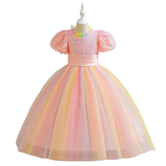 Rainbow Long Dress