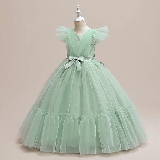 Sage Green Princess Dress