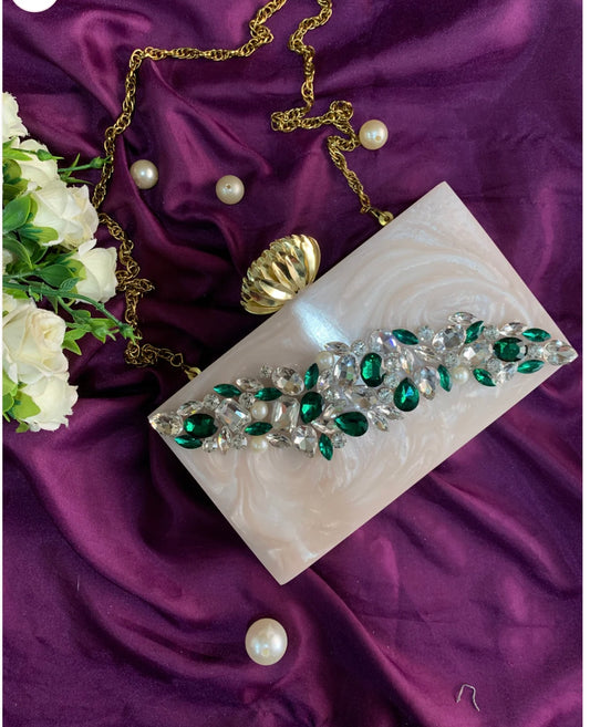 Resin Clutch Bag